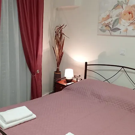公寓 Angela's Seaside Luxury Flat 哈尔基斯